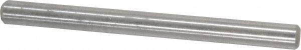 Value Collection - 1/8" Diam x 1-1/2" Pin Length 18-8 Stainless Steel Standard Dowel Pin - Bright Finish - Eagle Tool & Supply