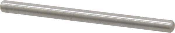 Value Collection - 1/8" Diam x 1-3/4" Pin Length 18-8 Stainless Steel Standard Dowel Pin - Bright Finish - Eagle Tool & Supply