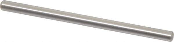 Value Collection - 1/8" Diam x 2" Pin Length 18-8 Stainless Steel Standard Dowel Pin - Bright Finish - Eagle Tool & Supply