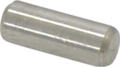 Value Collection - 3/16" Diam x 1/2" Pin Length 18-8 Stainless Steel Standard Dowel Pin - Bright Finish - Eagle Tool & Supply