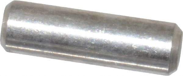 Value Collection - 3/16" Diam x 5/8" Pin Length 18-8 Stainless Steel Standard Dowel Pin - Bright Finish - Eagle Tool & Supply