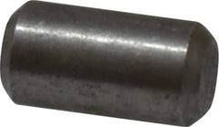 Value Collection - 1/4" Diam x 1/2" Pin Length 18-8 Stainless Steel Standard Dowel Pin - Bright Finish - Eagle Tool & Supply