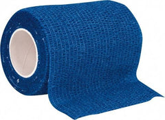 North - 5 Yd Long x 3" Wide, General Purpose Wrap - Blue, Nonwoven Bandage - Eagle Tool & Supply