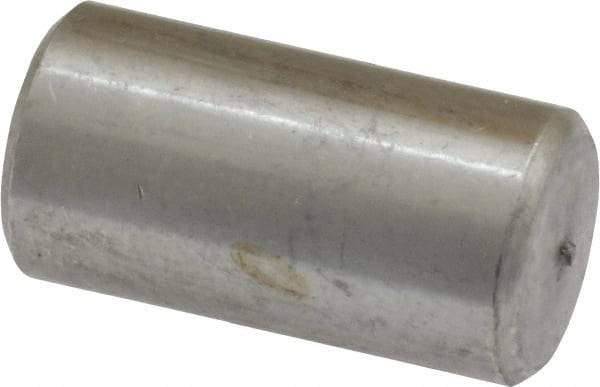 Value Collection - 1/2" Diam x 1" Pin Length 18-8 Stainless Steel Standard Dowel Pin - Bright Finish - Eagle Tool & Supply