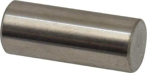 Value Collection - 1/2" Diam x 1-1/4" Pin Length 18-8 Stainless Steel Standard Dowel Pin - Bright Finish - Eagle Tool & Supply
