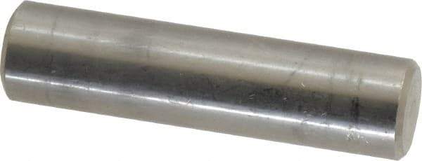 Value Collection - 1/2" Diam x 2" Pin Length 18-8 Stainless Steel Standard Dowel Pin - Bright Finish - Eagle Tool & Supply