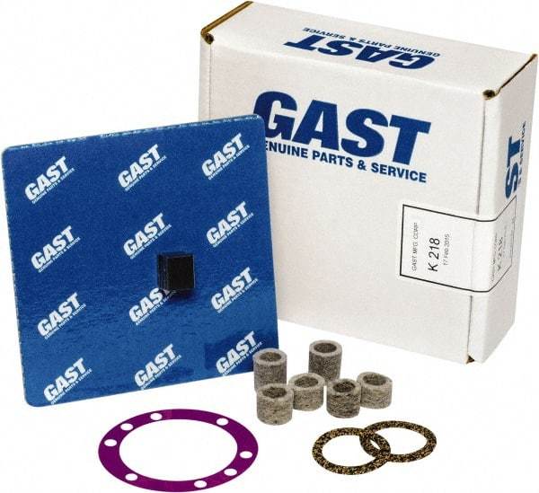 Gast - 13 Piece Air Compressor Repair Kit - For Use with Gast Model #0211-103A-G8CX and #0211-103A-G230CX - Eagle Tool & Supply