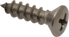 Value Collection - #10 Oval Head Phillips Sheet Metal Screw - Stainless Steel, 3/4" OAL, Grade 18-8 - Eagle Tool & Supply