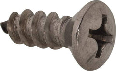 Value Collection - #14 Oval Head Phillips Sheet Metal Screw - Stainless Steel, 3/4" OAL, Grade 18-8 - Eagle Tool & Supply
