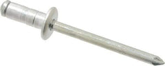 RivetKing - Size 62-64 Dome Head Aluminum Multi Grip Blind Rivet - Steel Mandrel, 0.062" to 1/4" Grip, 3/8" Head Diam, 0.192" to 0.196" Hole Diam, 0.519" Length Under Head, 3/16" Body Diam - Eagle Tool & Supply