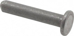 RivetKing - 3/16" Body Diam, Countersunk Uncoated Steel Solid Rivet - 1" Length Under Head, 90° Countersunk Head Angle - Eagle Tool & Supply