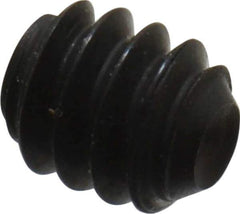 Holo-Krome - #4-40 UNC, 1/8" OAL, Cup Point Set Screw - Grade 8 Alloy Steel, 0.05" Key - Eagle Tool & Supply