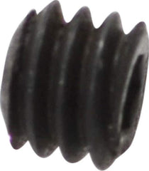 Holo-Krome - #8-32 UNC, 1/8" OAL, Cup Point Set Screw - Grade 8 Alloy Steel, 5/64" Key - Eagle Tool & Supply