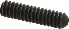 Holo-Krome - #10-24 UNC, 3/4" OAL, Cup Point Set Screw - Grade 8 Alloy Steel, 3/32" Key - Eagle Tool & Supply