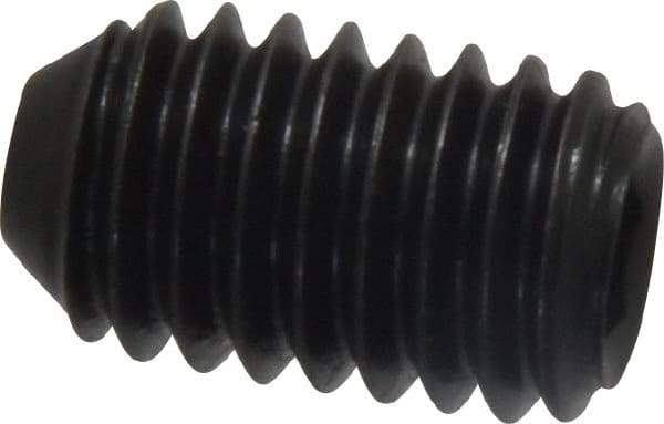 Holo-Krome - 3/8-16 UNC, 5/8" OAL, Cup Point Set Screw - Grade 8 Alloy Steel, 3/16" Key - Eagle Tool & Supply
