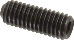 Holo-Krome - #10-32 UNF, 1/2" OAL, Cup Point Set Screw - Grade 8 Alloy Steel, 3/32" Key - Eagle Tool & Supply