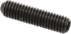 Holo-Krome - #10-32 UNF, 3/4" OAL, Cup Point Set Screw - Grade 8 Alloy Steel, 3/32" Key - Eagle Tool & Supply