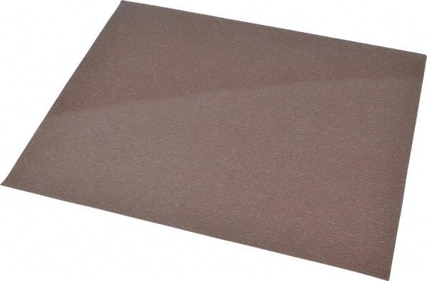 Norton - 1,200 Grit, Aluminum Oxide Sanding Sheet - 11" Long x 9" Wide, Super Fine Grade, B Weighted Paper Backing - Eagle Tool & Supply