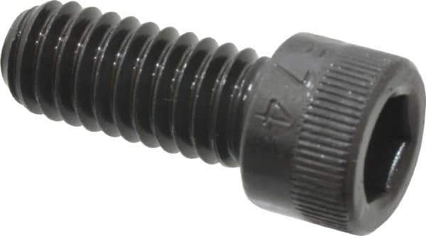 Made in USA - 5/16-18 UNC Hex Socket Drive, Socket Cap Screw - Alloy Steel, Black Oxide Finish, Fully Threaded, 3/4" Length Under Head - Eagle Tool & Supply