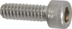 Holo-Krome - #10-24 UNC Hex Socket Drive, Socket Cap Screw - Grade 18-8 Stainless Steel, Passivated Finish, Fully Threaded, 5/8" Length Under Head - Eagle Tool & Supply