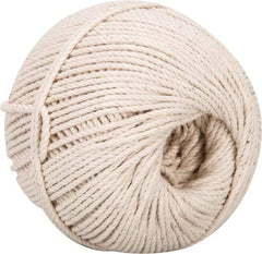 Made in USA - 0.08 Inch Diameter, Seine Cable Cord Twine - 61 Lbs. Breaking Strength, White, 470 Ft. per Lb. - Eagle Tool & Supply