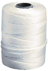 Value Collection - #18, Nylon Braided Seine Twine - 156 Lbs. Breaking Strength, Yellow, 1,000 Ft. per Lb. - Eagle Tool & Supply