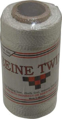 Value Collection - Nylon Braided Twine - 155 Lbs. Breaking Strength, Natural (Color) - Eagle Tool & Supply