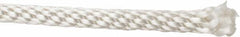 Value Collection - 1,000' Max Length Polyester Braided Cord - 1/4" Diam, 162 Lb Capacity - Eagle Tool & Supply