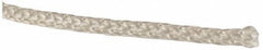 Value Collection - 1,000' Max Length Nylon Diamond Braided Cord - 1/8" Diam, 45 Lb Capacity - Eagle Tool & Supply