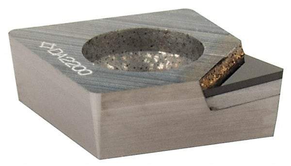 Sumitomo - NF-CCMX21.50.5 Grade DA2200 Polycrystalline Diamond (PCD) Turning Insert - Uncoated, 80° Diamond, 1/4" Inscr Circle, 3/32" Thick, 0.0078" Corner Radius - Eagle Tool & Supply