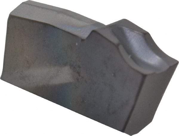 Kennametal - A24 CR KCU25 Grade, 0.157" Cutting Width, Carbide Cutoff Insert - Neutral Lead Angle, 0.008" Cnr Rad, AlTiN Coated - Eagle Tool & Supply