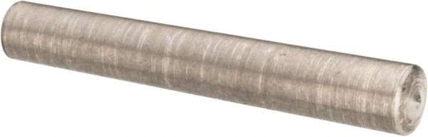 Value Collection - Size 6/0, 0.0676" Small End Diam, 0.078" Large End Diam, Passivated Stainless Steel Taper Pin - Grade 303, 18-8, 1/2" OAL, 1/2 Pin Length - Eagle Tool & Supply
