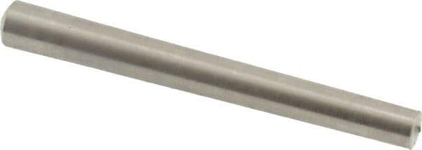 Value Collection - Size 2/0, 0.115" Small End Diam, 0.141" Large End Diam, Passivated Stainless Steel Taper Pin - Grade 303, 18-8, 1-1/4" OAL, 1-1/4 Pin Length - Eagle Tool & Supply