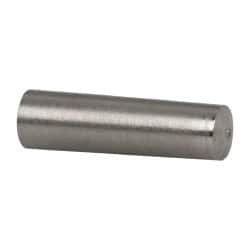 Value Collection - Size 3, 0.2034" Small End Diam, 0.219" Large End Diam, Passivated Stainless Steel Taper Pin - Grade 303, 18-8, 3/4" OAL, 3/4 Pin Length - Eagle Tool & Supply