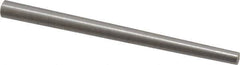 Value Collection - Size 3, 0.1566" Small End Diam, 0.219" Large End Diam, Passivated Stainless Steel Taper Pin - Grade 303, 18-8, 3" OAL, 3 Pin Length - Eagle Tool & Supply