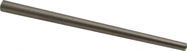 Value Collection - Size 4, 0.1668" Small End Diam, 0.25" Large End Diam, Passivated Stainless Steel Taper Pin - Grade 303, 18-8, 4" OAL, 4 Pin Length - Eagle Tool & Supply