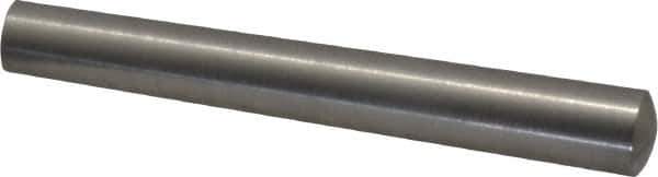 Value Collection - Size 6, 0.289" Small End Diam, 0.341" Large End Diam, Passivated Stainless Steel Taper Pin - Grade 303, 18-8, 2-1/2" OAL, 2-1/2 Pin Length - Eagle Tool & Supply