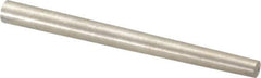 Value Collection - Size 6, 0.2578" Small End Diam, 0.341" Large End Diam, Passivated Stainless Steel Taper Pin - Grade 303, 18-8, 4" OAL, 4 Pin Length - Eagle Tool & Supply