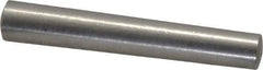Value Collection - Size 7, 0.357" Small End Diam, 0.409" Large End Diam, Passivated Stainless Steel Taper Pin - Grade 303, 18-8, 2-1/2" OAL, 2-1/2 Pin Length - Eagle Tool & Supply