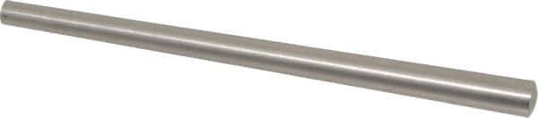 Value Collection - Size 7, 0.2842" Small End Diam, 0.409" Large End Diam, Passivated Stainless Steel Taper Pin - Grade 303, 18-8, 6" OAL, 6 Pin Length - Eagle Tool & Supply