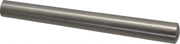 Value Collection - Size 9, 0.487" Small End Diam, 0.591" Large End Diam, Passivated Stainless Steel Taper Pin - Grade 303, 18-8, 5" OAL, 5 Pin Length - Eagle Tool & Supply