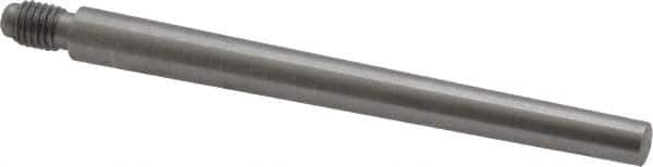 Value Collection - Size 5, 0.287" Large End Diam, Uncoated Steel 1/4-28 Threaded Taper Pin - Grade C-12L14, 3 Pin Length - Eagle Tool & Supply