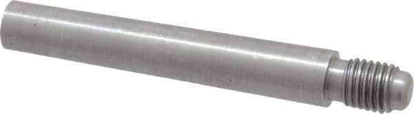 Value Collection - Size 6, 0.339" Large End Diam, Uncoated Steel 5/16-24 Threaded Taper Pin - Grade C-12L14, 2 Pin Length - Eagle Tool & Supply