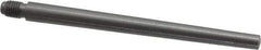 Value Collection - Size 6, 0.339" Large End Diam, Uncoated Steel 5/16-24 Threaded Taper Pin - Grade C-12L14, 4 Pin Length - Eagle Tool & Supply