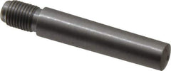 Value Collection - Size 7, 0.407" Large End Diam, Uncoated Steel 3/8-24 Threaded Taper Pin - Grade C-12L14, 1-3/4 Pin Length - Eagle Tool & Supply
