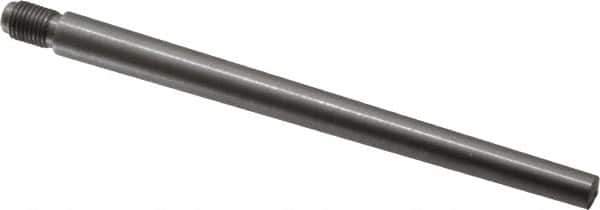 Value Collection - Size 7, 0.407" Large End Diam, Uncoated Steel 3/8-24 Threaded Taper Pin - Grade C-12L14, 5 Pin Length - Eagle Tool & Supply
