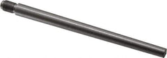 Value Collection - Size 7, 0.407" Large End Diam, Uncoated Steel 3/8-24 Threaded Taper Pin - Grade C-12L14, 5 Pin Length - Eagle Tool & Supply