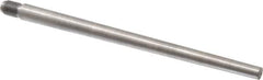 Value Collection - Size 7, 0.407" Large End Diam, Uncoated Steel 3/8-24 Threaded Taper Pin - Grade C-12L14, 6 Pin Length - Eagle Tool & Supply