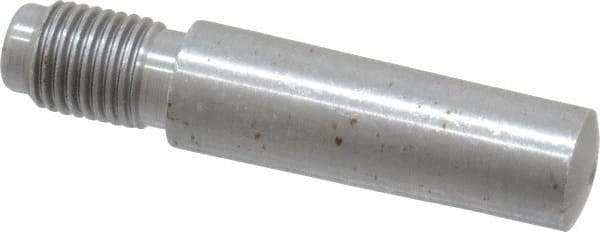 Value Collection - Size 8, 0.49" Large End Diam, Uncoated Steel 7/16-20 Threaded Taper Pin - Grade C-12L14, 1-1/2 Pin Length - Eagle Tool & Supply