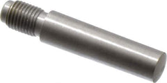 Value Collection - Size 8, 0.49" Large End Diam, Uncoated Steel 7/16-20 Threaded Taper Pin - Grade C-12L14, 1-3/4 Pin Length - Eagle Tool & Supply